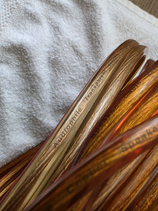 Vând super cablu  Audiophile Transparent Copper oxigen free. 
Disponib