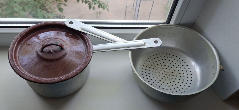 Турка,Дуршлаг,Ковш с Крышкой СССР