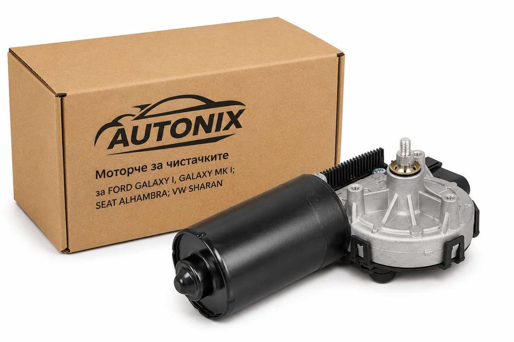 Моторче за чистачки за Ford Galaxy Seat Alhambra VW Sharan ново моторче за чистачки за форд галакси сеат алхамбра фолксваген шаран