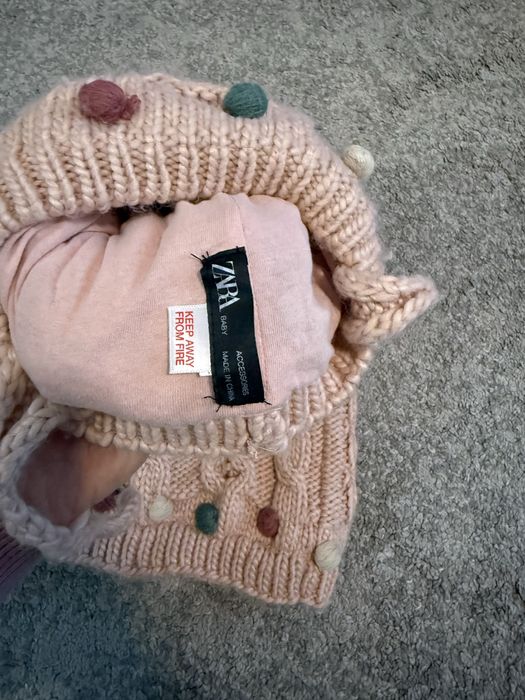 Set caciula si fular Zara