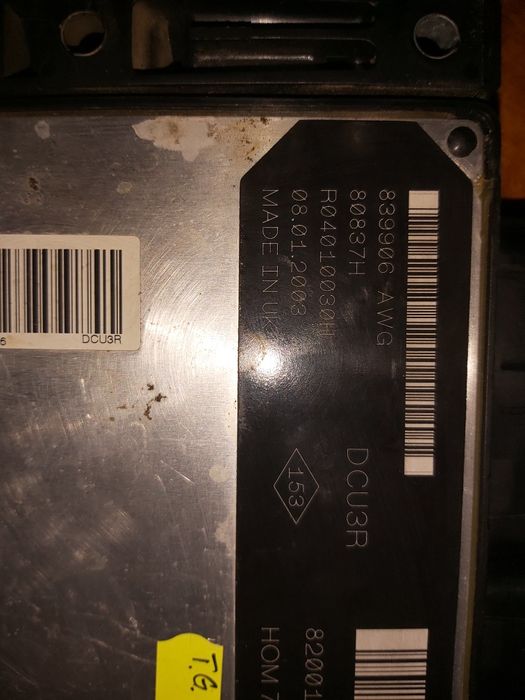 Calculator-pompa injectie 1,9 Diesel Dacia/Renault