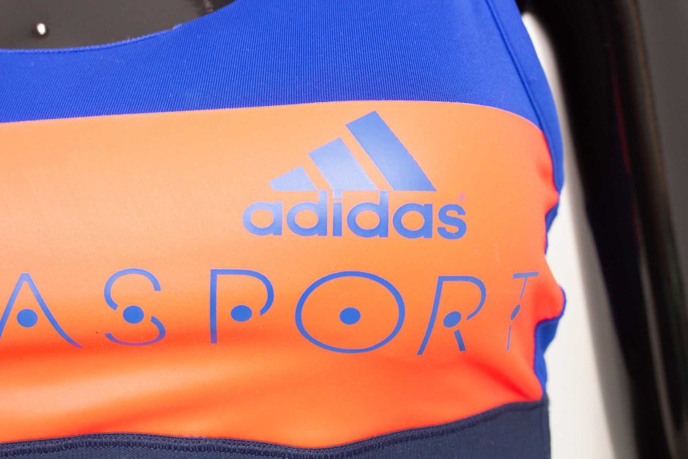 Adidas Stella Mccartney оригинален дамски топ спортен сутиен фитнес М