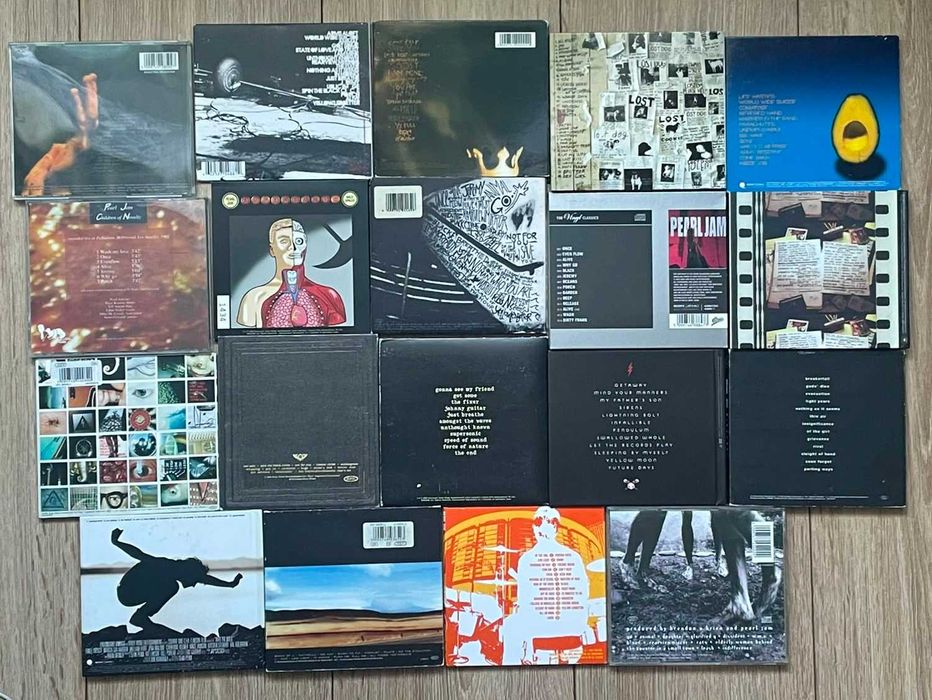 Colectie 28  cd-uri PEARL JAM  ( Grunge )
