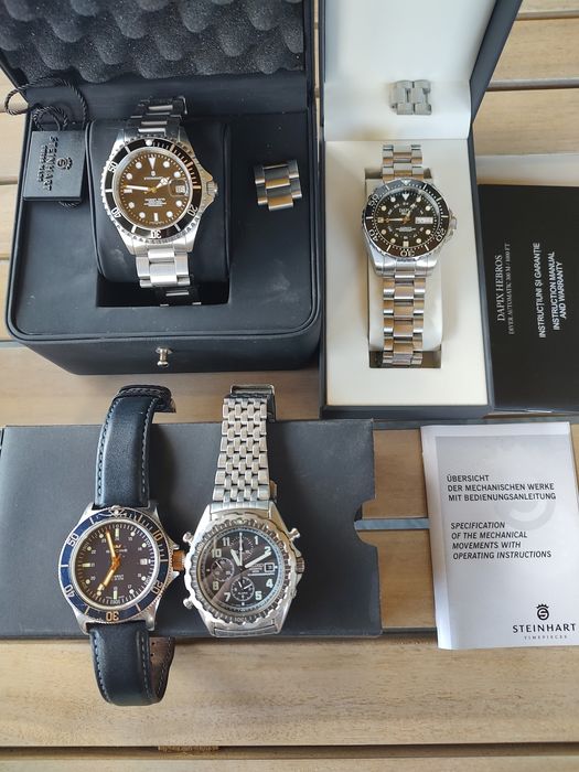 Vând sau schimb Steinhart Glycine Seiko