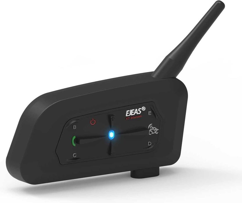 EJEAS V7 Bluetooth интерком за мото каска 7 ездача 1200M
