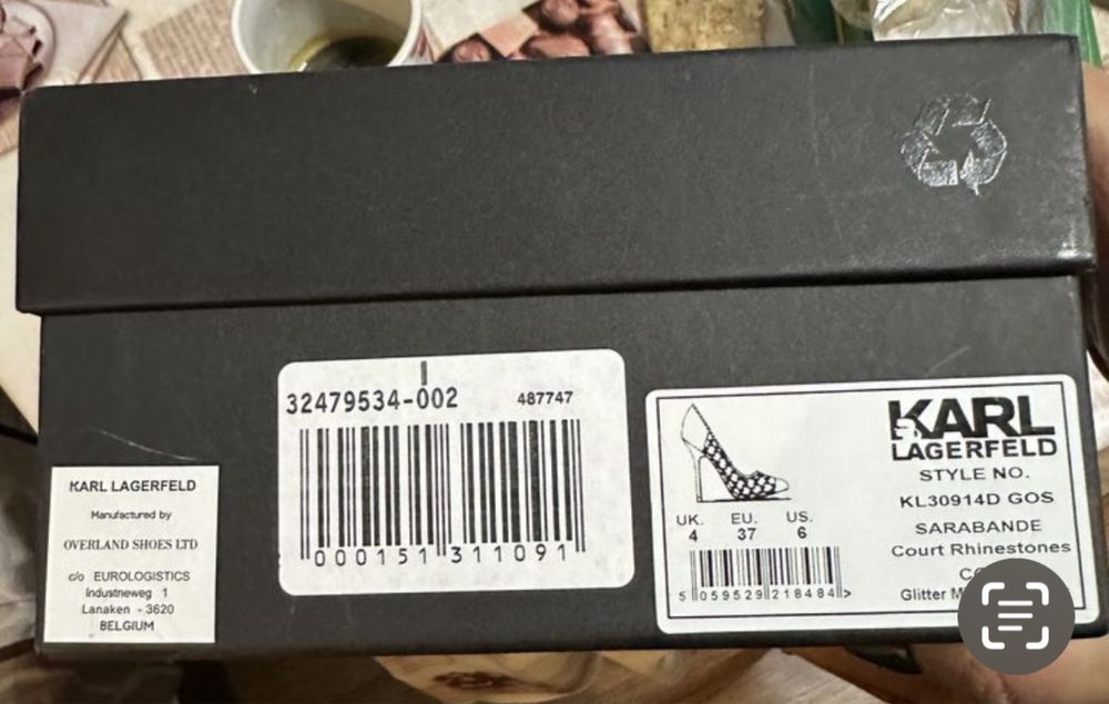 Обувки Karl Lagerfeld