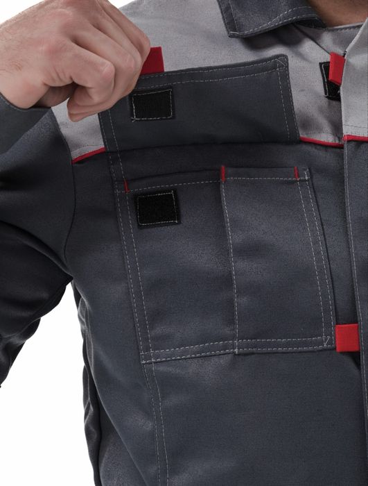 Костюм куртка/брюки темно серый цвет