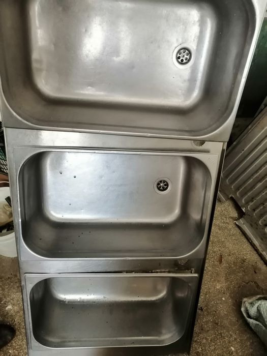 Chiuveta inox fastfood