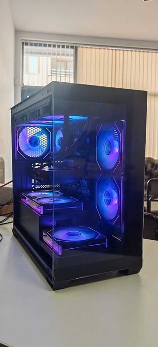 Геймърско РС за ТОП Гейминг Ryzen 7 7700X/32Gb/1.5Tb/RTX 5060TI/WiFi & BT/Гаранция