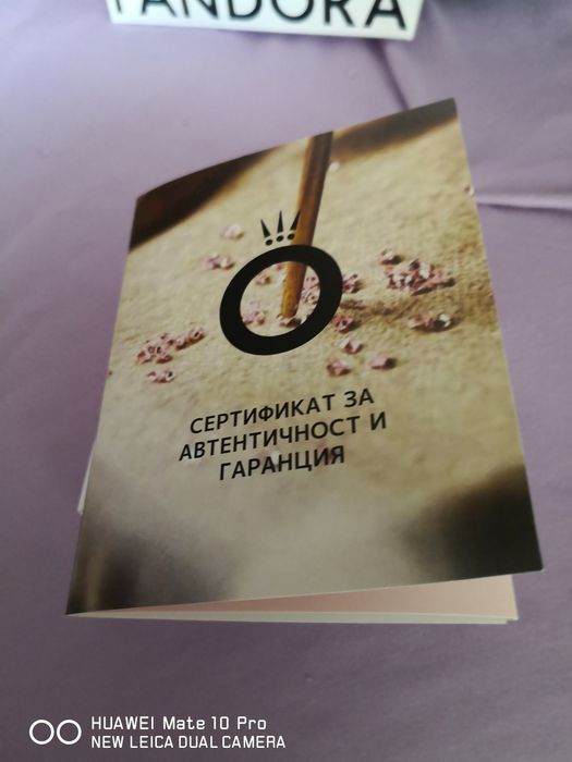 Гривна Pandora  завинаги заедно. Размера е 18см.
