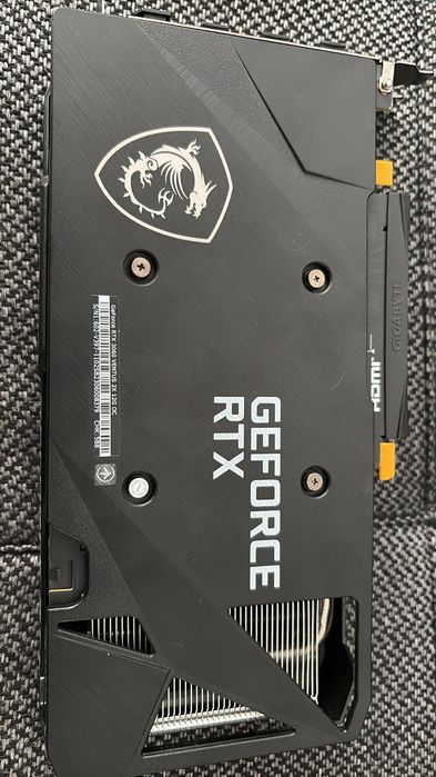 MSI GeForce RTX 3060 Ventus 2X 12GB OC – GARANȚIE până octombrie 2026