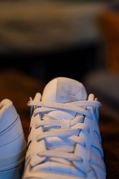 Adidas Forum Low 84, white cloud, gray