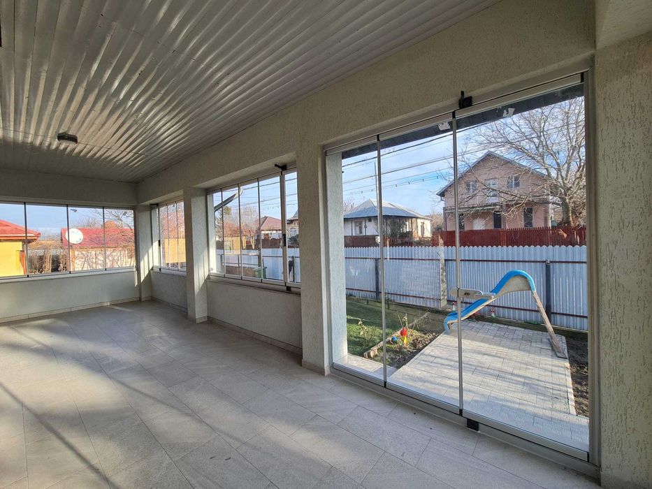 Inchidere Balcone , Terasa , Pergole retractabila cu LED, Bioclimatic Rolling Roof retractabila cu lamela alum., Wintergarden  Acoperis fix din sticla