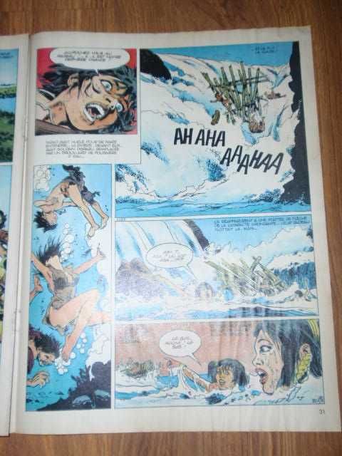 серии от Pif Gadget с Rahan, Cap. Apache, Tarao и др., Рахан, Тарао