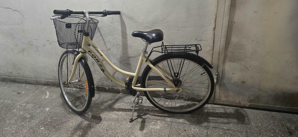 Детски/юношески градски велосипед Forza Art of Bikes с кошница и багажник