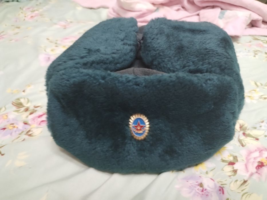 Ушанка зимняя, размер 60