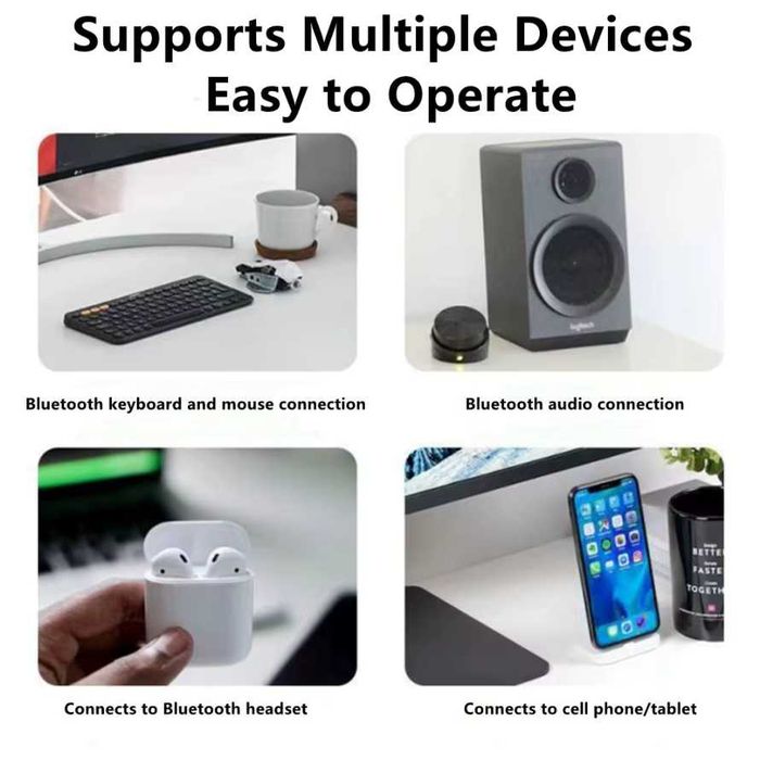 Bluetooth v5.3 адаптер, подключение Bluetooth устройств. Доставка.