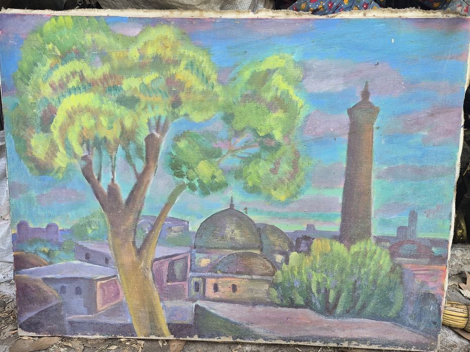 Картина - холст, масло.