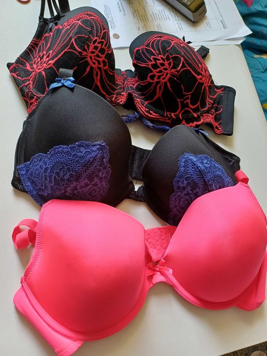 Set 7 sutiene push-up cupa D