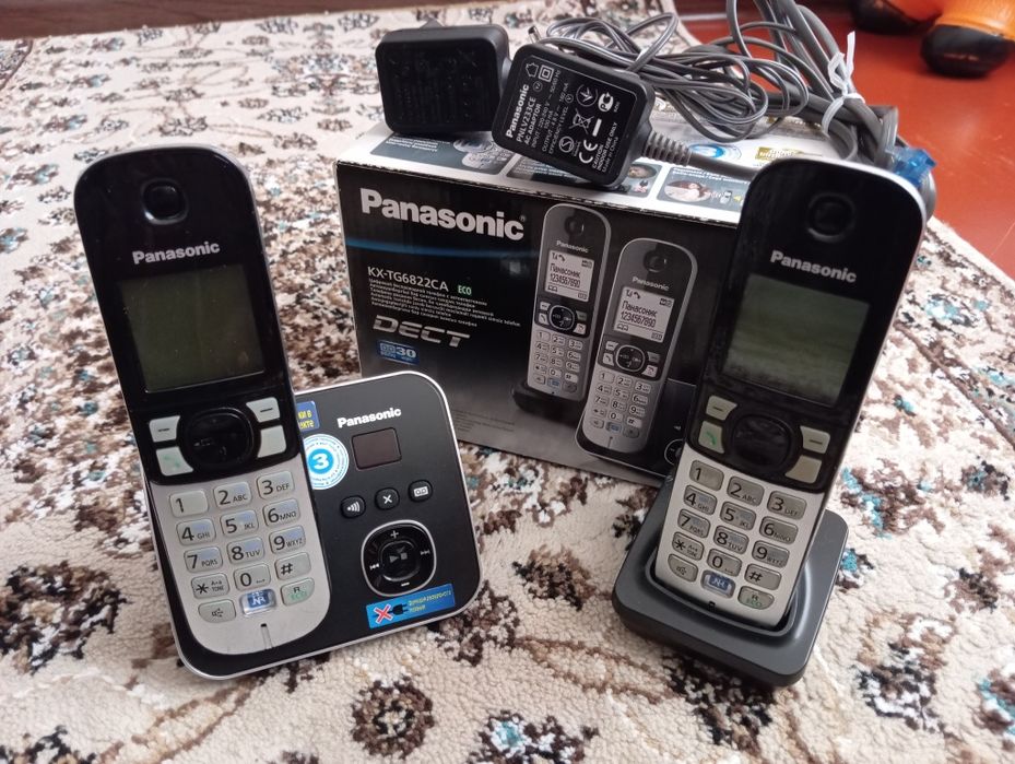 Panasonic radiotelefon KX-TG6822CA