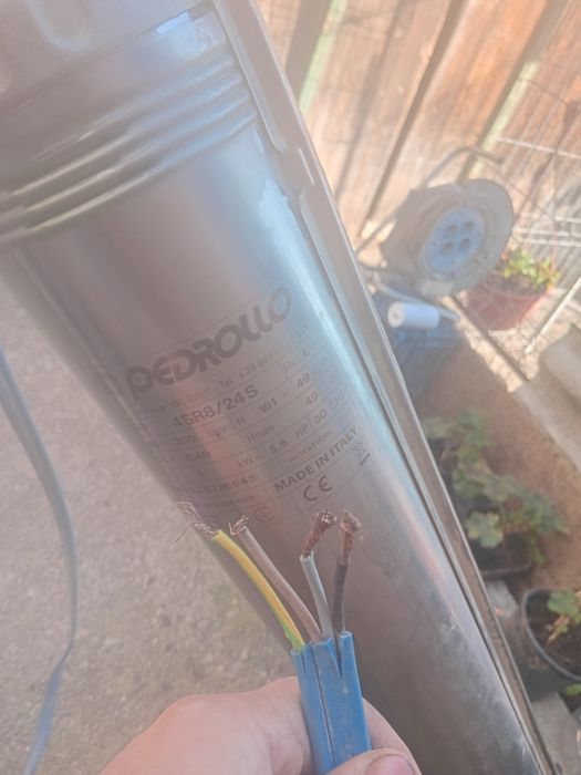 Pompă apă 5.5 KW  baga 200liti pe minut