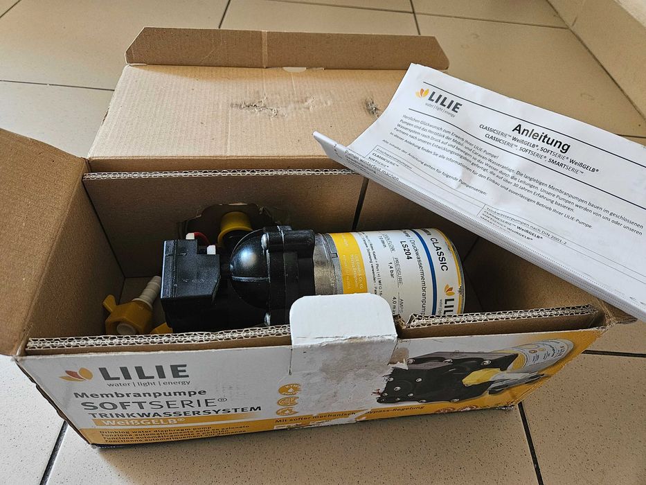 Alimentatie pompa apa Lilie LS204 rulota irigat