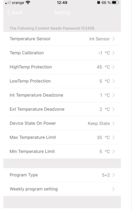 Termostat inteligent RF+WIFI Compatibil Alexa si Google home