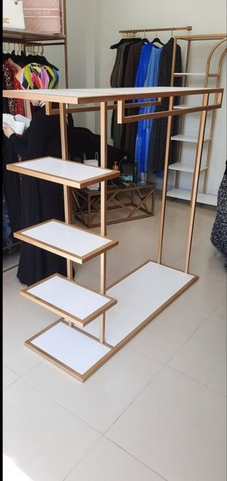 Вешалка напольная стеллаж