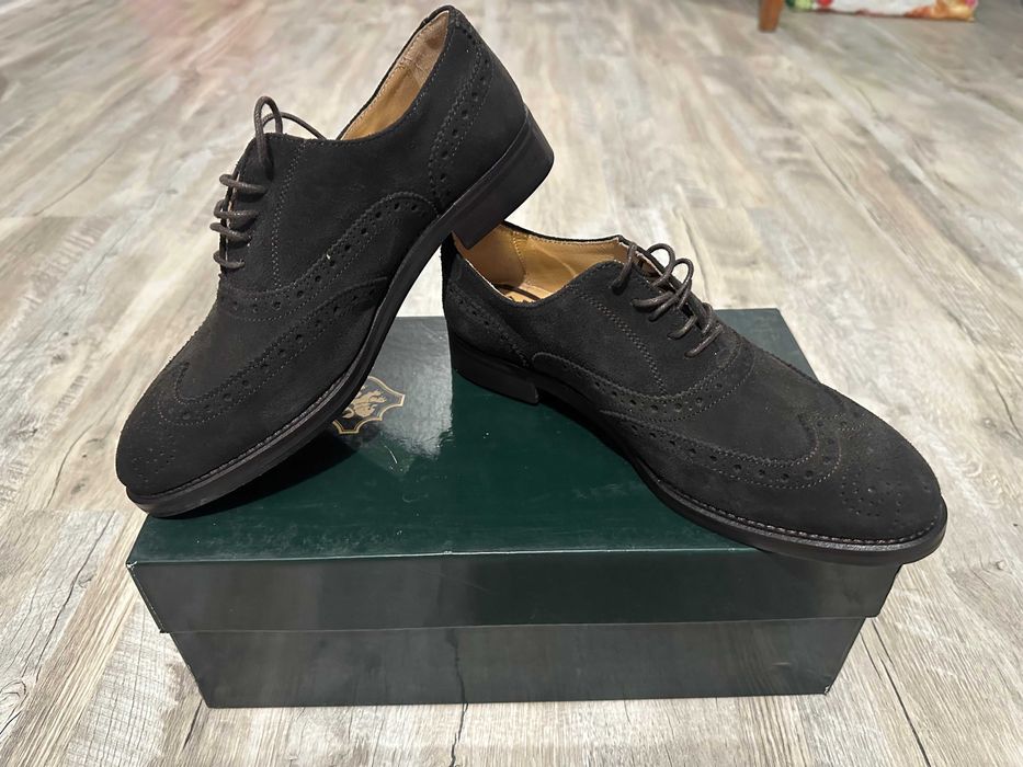 Pantofi casual din piele fabricati in Italia