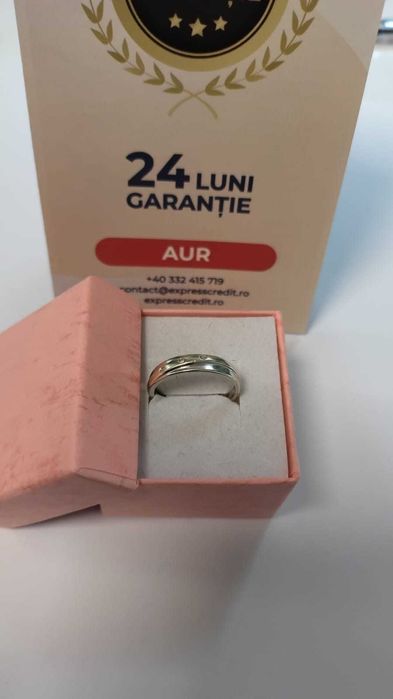 (AG 35) Inel aur alb 9K B.33911.9 / Garantie 2 ani / 556 lei