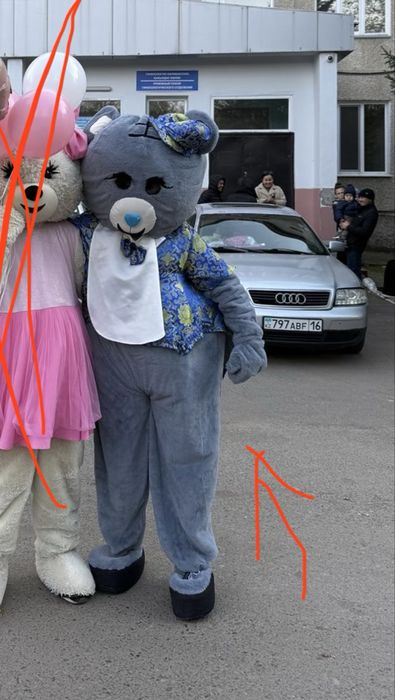 Продам костюм мишки