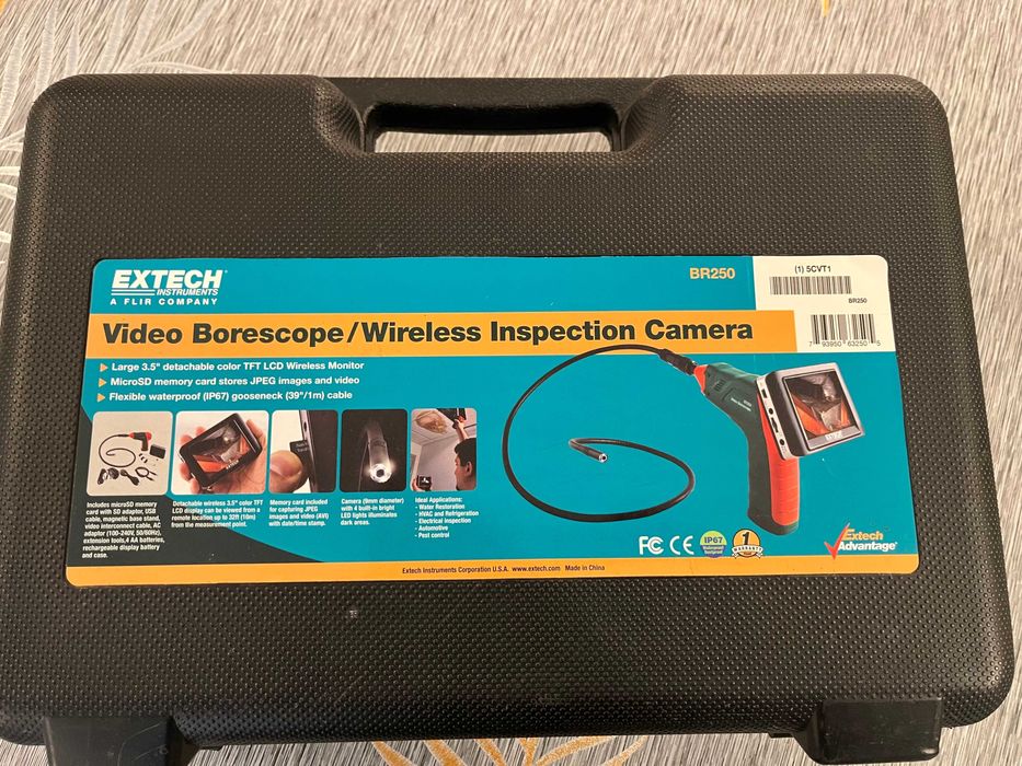 Безжична инспекционна камера Extech BR250