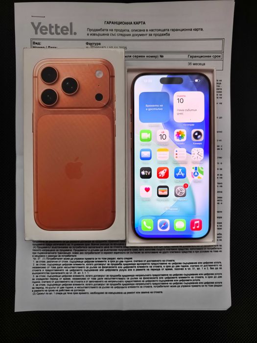 iPhone 17 Pro 256GB с 36месеца Гаранция