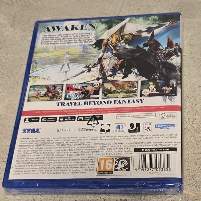 Metaphor: ReFantazio (PS5) - Nou Sigilat