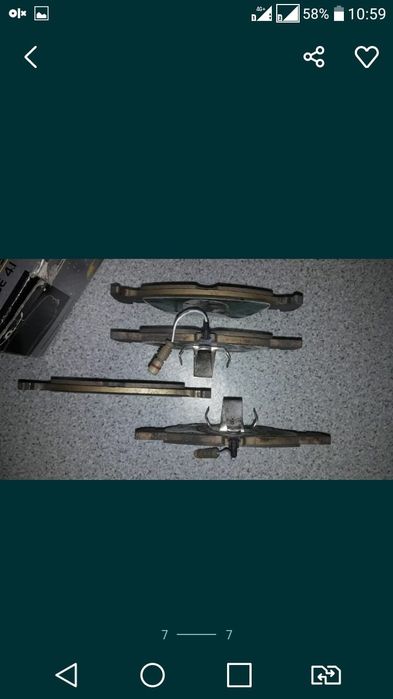 Тормозные колодки на Mercedes W 210