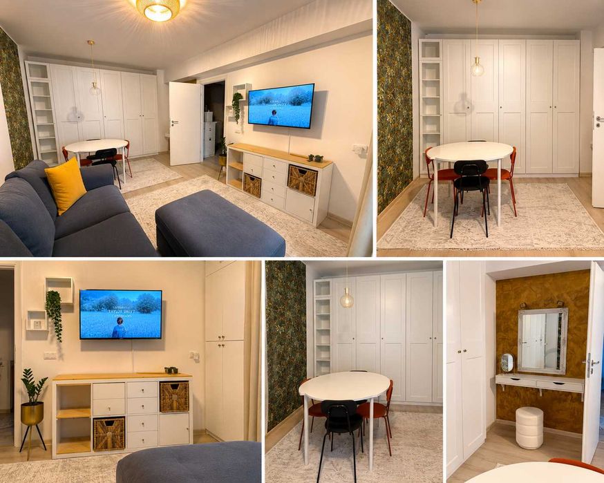 2 Camere Luxury | First Rent | Mobilat & Utilat Premium | Terasă Generoasă - Class Park, M8, parter
