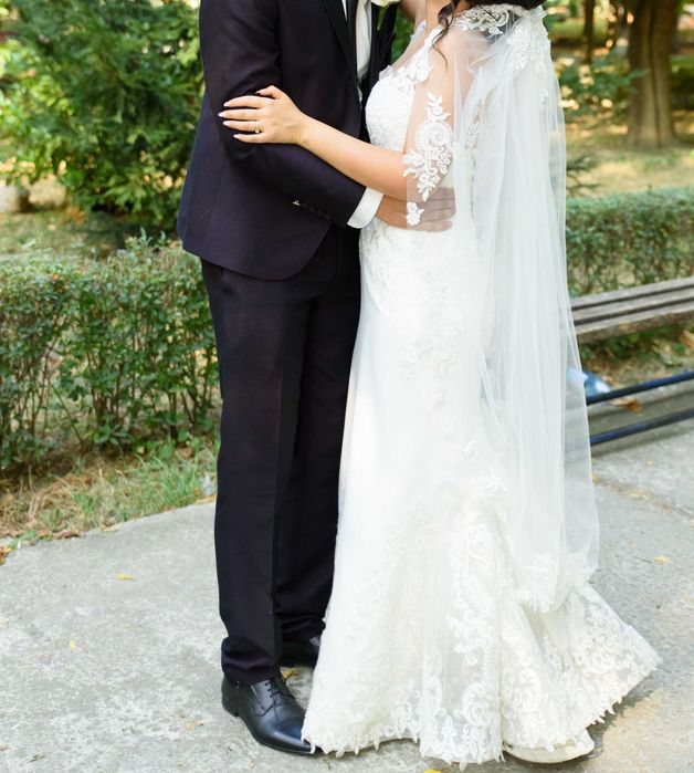 Rochie de mireasa + voal