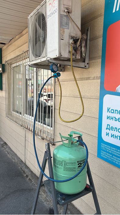 Установка кондиционера