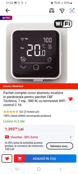 Incalzire in pardoseala electrica