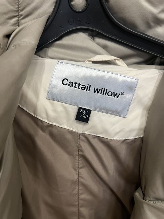 Зимний пуховик длинный