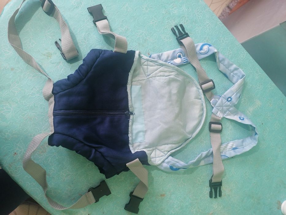 Кенгуру за бебе синьо