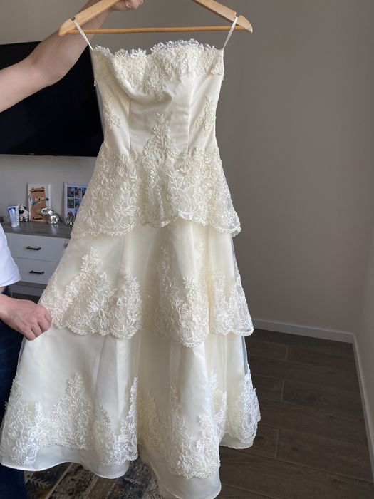 Очень красивое и нежное свадебное платье