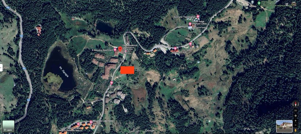 Парцел с ПУП за хотел в Смолян