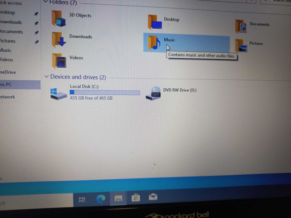 Vand Laptop Packard Bell PEW91