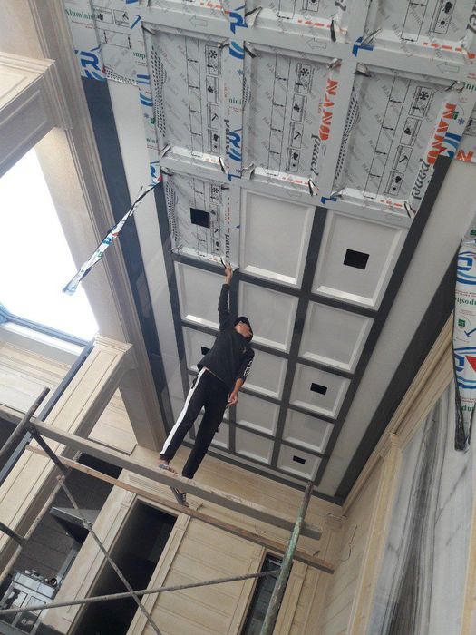 Alyukabond ustasi alkafon alikabond алюкобонд монтаж травертин усталар