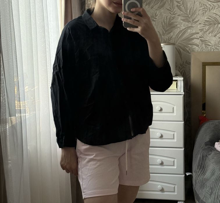 Женская Рубашка с принтом