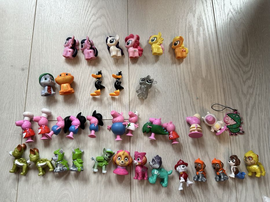 Играчки paw patrol, peppa pig, little pony