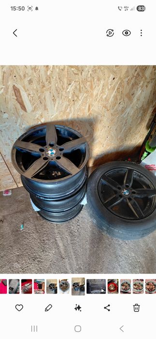 Roti bmw aliaj pe negru