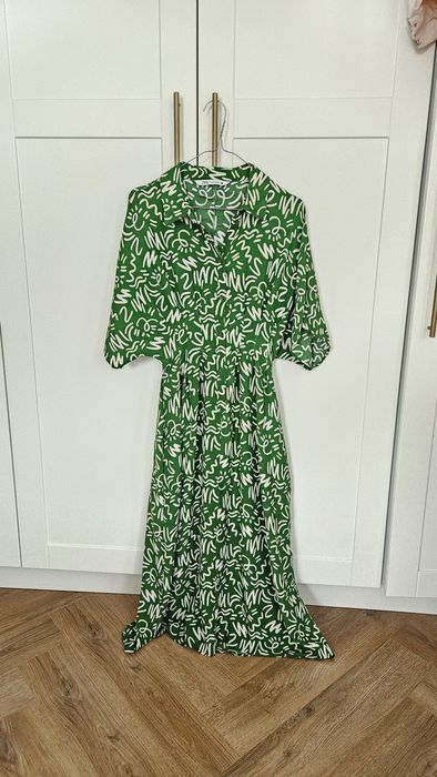 ZARA Рокля 100% вискоза М размер