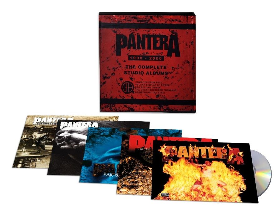 Pantera The Complete Studio Albums 5CD
1990-200